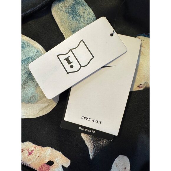 Nike Dry Fit Standard Issue Size 1X Crystals Pullover Boxy Hoodie/ Pant Set NWT - Picture 11 of 16